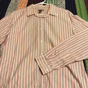 H&M vertical striped button down